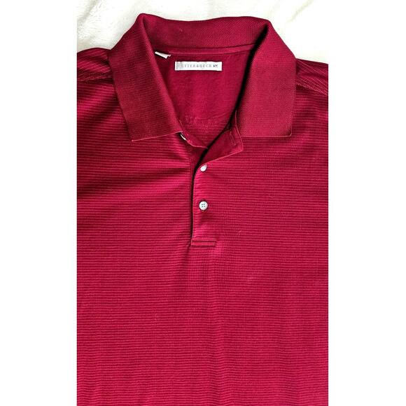 Cutter and Buck Mens Short Sleeve Red Polo, Moisture wicking, Golf, New, Sz L - Picture 6 of 7